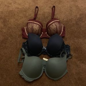 Victoria’s Secret Bra Bundle - LIKE NEW 34D